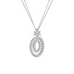 Chopard L'Heure du Diamant Marquise Anhänger mit Halskette - Bild 2