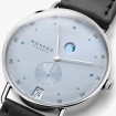 NOMOS Glashütte Metro Datum Gangreserve eisblau - Bild 4
