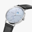NOMOS Glashütte Metro Datum Gangreserve eisblau - Bild 3