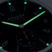 NOMOS Glashütte Tangente Sport neomatik 42 Datum blauschwarz - Bild 4