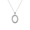 Chopard L'Heure du Diamant Marquise Anhänger mit Halskette - Bild 4