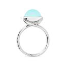 Tamara Comolli BOUTON Ring large Aqua Chalcedon - Bild 2