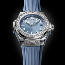 Hublot Big Bang One Click Steel Coal Blue Diamonds - Bild 4