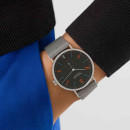 NOMOS Glashütte Tangente 38 Datum Dunkelbunt  - Bild 6