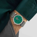 NOMOS Glashütte Tangente 38 Datum Schlossgrün  - Bild 6