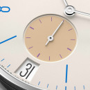 NOMOS Glashütte Tangente 38 Datum Schulhausweiß  - Bild 4