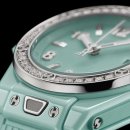 Hublot Big Bang One Click Mint Green Ceramic Diamonds  - Bild 3