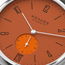 NOMOS Glashütte Tangente 38 Datum Poporange  - Bild 4