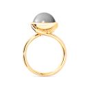 Tamara Comolli BOUTON Ring large Grauer Mondstein - Bild 2