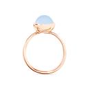 Tamara Comolli BOUTON Ring small Blauer Chalcedon - Bild 2