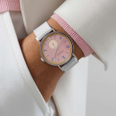 NOMOS Glashütte Tangente 38 Datum Pompadour  - Bild 6