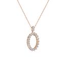 Chopard L'Heure du Diamant Marquise Anhänger mit Halskette - Bild 2