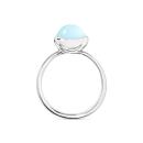 Tamara Comolli BOUTON Ring small Aqua Chalcedon - Bild 2