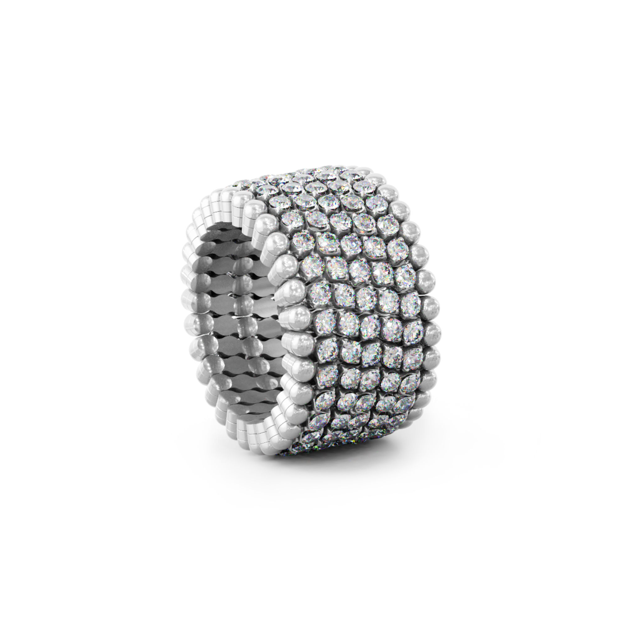 Serafino Consoli Serafino Multi-Size Ring und Armreif - S.RB 7M2 WG WD