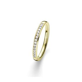 Weißgold, Ringe, August Gerstner Memoirering 29731/2.3