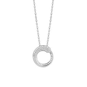 Weißgold, Halsschmuck, Crivelli Halskette LIKE REGULAR 000-4549NS-white