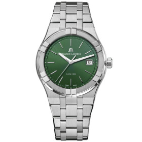 Damen- und Herrenuhr, Maurice Lacroix Aikon Quartz Date 40 mm, Ref: AI1108-SS00F-630-D
