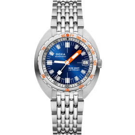        Damen- und Herrenuhr, Doxa SUB 200T CARIBBEAN 804.10.201S.10