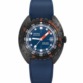 Herrenuhr, Doxa SUB 300 Carbon CARIBBEAN 822.70.201.32