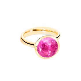 Gelbgold, Ringe, Tamara Comolli BOUTON Ring large rosa Turmalin R-BOU-l-TuRo-yg