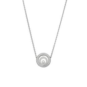 Weißgold, Halsschmuck, Chopard Happy Spirit Halskette 818230-1001
