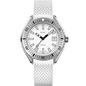 Damen- und Herrenuhr, Doxa SUB 200 WHITEPEARL 796.10.011.23