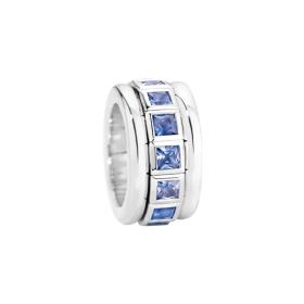 Weißgold, Ringe, Tamara Comolli CURRICULUM VITAE 77 'Sky' Ring R-CV77-14-Sky-wg
