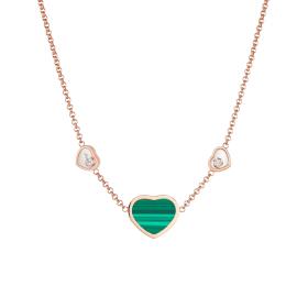 Roségold, Halsschmuck, Chopard Happy Hearts Halskette 81A082-5102