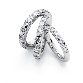         Platin, Ringe, Henrich & Denzel Manon Memoireringe P0271.11000-P0270.11000-P0267.11000