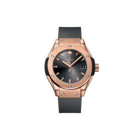 Damenuhr, Hublot Classic Fusion Racing Grey King Gold  591.OX.7080.RX