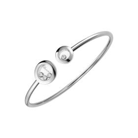 Weißgold, Armschmuck, Chopard Happy Diamonds Icons Armreif 85A618-1000