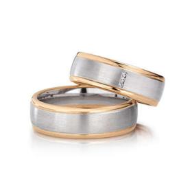Ringe, August Gerstner Trauringe 20872/7-4/20872/7