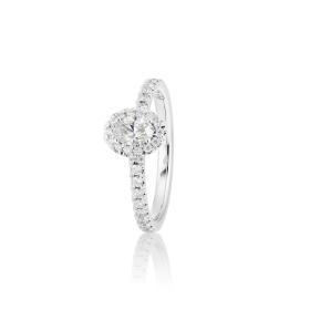 Weißgold, Ringe, Capolavoro Ring Shades of Love RI8BRW02749.0.30TW-SI-GIA