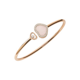 Roségold, Armschmuck, Chopard Happy Hearts Armreif, Ref: 85A074-5622