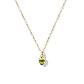 Gelbgold, Halsschmuck, Tamara Comolli myMIKADO Halskette Peridot N-MM-Per-yg