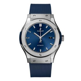 Unisex, Hublot Classic Fusion Titanium Blue  542.NX.7170.RX