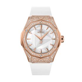 Unisex, Hublot Classic Fusion Orlinski King Gold White Pavé  550.OS.2200.RW.1604.ORL20