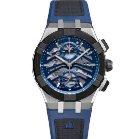 Herrenuhr, Maurice Lacroix Aikon Automatic Chronograph Skeleton AC8018-SSL20-030-4