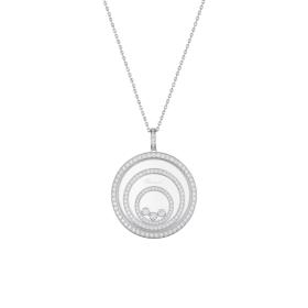 Weißgold, Halsschmuck, Chopard Happy Spirit Anhänger 798232-1001
