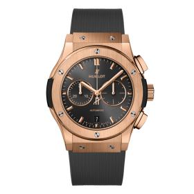 Unisex, Hublot Classic Fusion Racing Grey Chronograph King Gold  541.OX.7080.RX