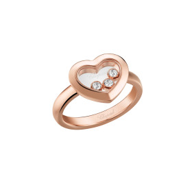 Roségold, Ringe, Chopard Happy Diamonds Icons Ring, Ref: 82A611-5111
