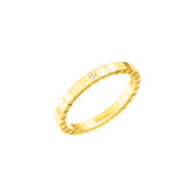 Gelbgold, Ringe, Chopard Ice Cube Ring, Ref: 827702-0226
