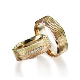 Rotgold, Ringe, August Gerstner Trauring Exclusiv-Kollektion 4/28693/7.5-28693/7.5