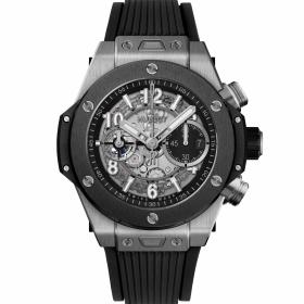 Herrenuhr, Hublot Big Bang Unico Titanium Ceramic  421.NM.1170.RX