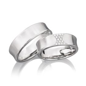 Ringe, August Gerstner Trauringe 28362/6.5-4/28476/6.5