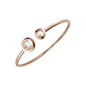 Roségold, Armschmuck, Chopard Happy Diamonds Icons Armreif 85A618-5000