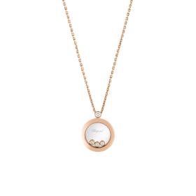 Rotgold, Halsschmuck, Chopard Happy Diamonds Icons Anhänger 793929-5201