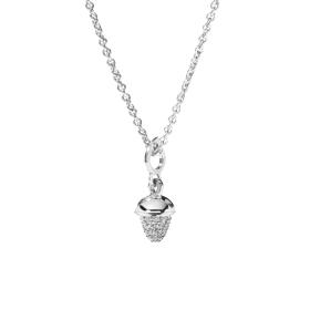 Weißgold, Halsschmuck, Tamara Comolli MiniMIKADO Anhänger mit Diamant Pavé P-mMC-p-wg