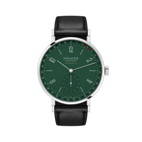         Damen- und Herrenuhr, NOMOS Glashütte Tangente Neomatik 38 Update Waldgrün 148.SB