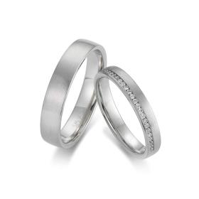 Ringe, August Gerstner Trauringe 28507/3.5-4/28507/3.5